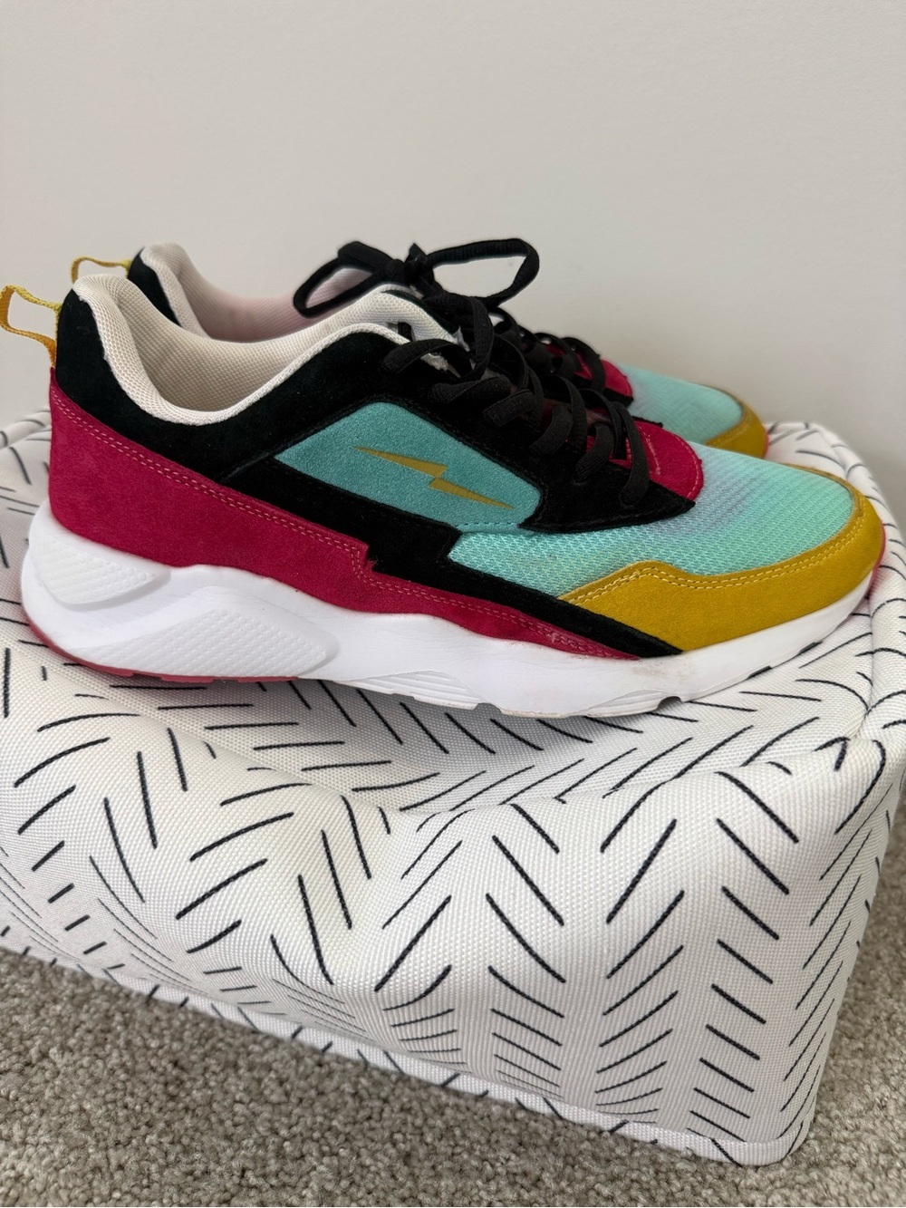Multicolor Men's Sneakers size 9 - Picture 7 of 12